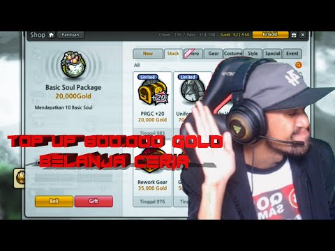 Top Up 800.000 Gold Belanja Ceria - Lost Saga Origin
