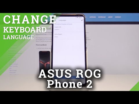 How to Switch Keyboard Language in ASUS ROG Phone 2 – Language Settings