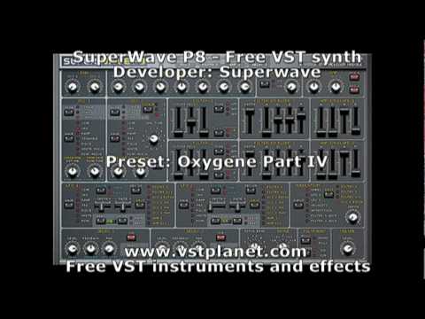 SuperWAVE P8 - Free VST Synth - vstplanet.com