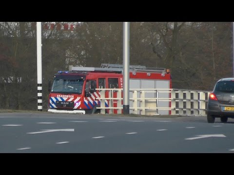 [Matig] P1, Brandweer Leeuwarden naar OMS Alarm bij Greunshiem in Leeuwarden