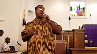 Rodney Jackson singing &quot;Let Me Touch You&quot; by Kirk Franklin