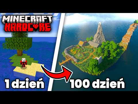 I Survived 100 Days on a Desert Island in Minecraft Hardcore