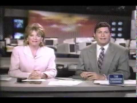 Weather Channel clips including Local Forecasts, 1128 PM - 1138 PM Saturday June 21 1997