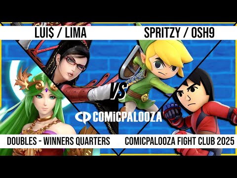 Comicpalooza 2025 - Winners Quarter-Final - Lui$ / Lima VS Spritzy / Osh9 - Ultimate Doubles