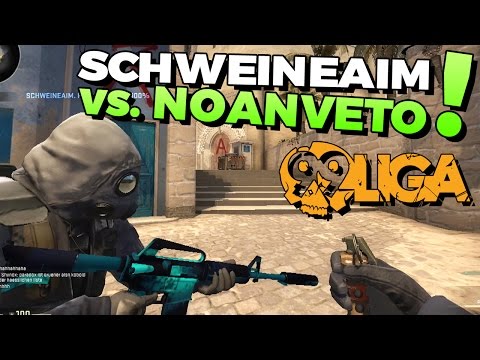 CS:GO - SCHWEINEAIM vs. NoAnveto - 99Damage Liga Spiel #02