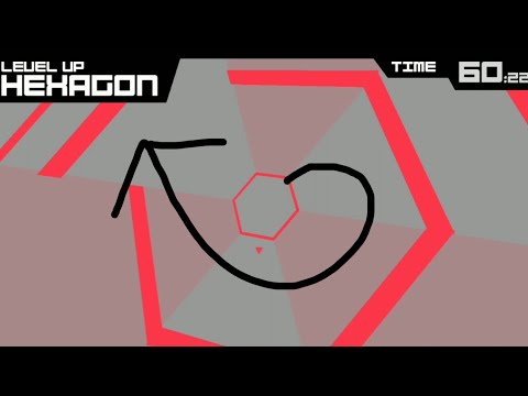 Full Super Hexagon Game Completion in under 7 minutes.