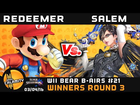 WBB #21 | CT Salem (Bayonetta) vs Redeemer Z (Mario) - Winners Round 3 - Smash 4 Wii U