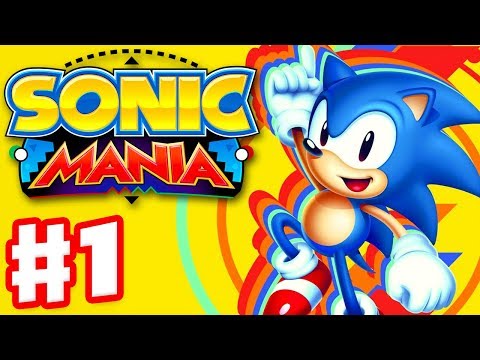 Sonic Mania - Gameplay Walkthrough Part 1 - Green Hill Zone!