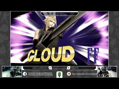 S4@GU 9-5 (Winner's Quarters): Allest XL-97 (Cloud) vs UGS LordXav1er (Link/Lucina)