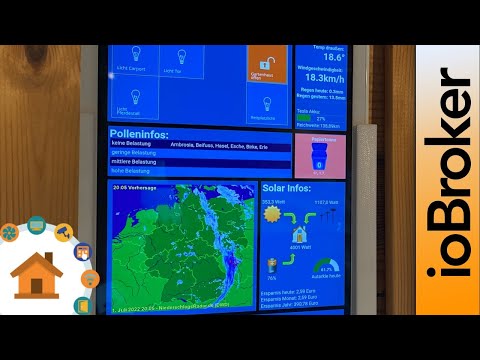 Visualisierung meiner Solaranlage - ioBroker VIS und Grafana
