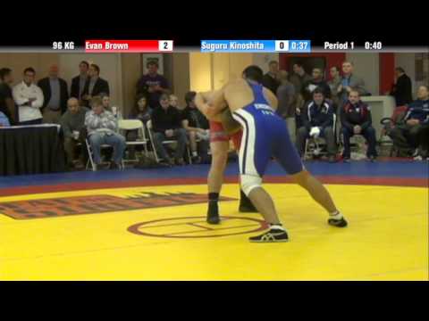 FS 96 KG   Evan Brown vs Suguru Kinoshita