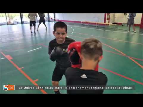 CS Unirea Sânnicolau Mare, la antrenament regional de box la Felnac
