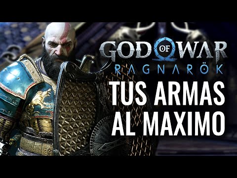 MEJORA TU ARMAS AL MÁXIMO NIVEL 9 GOD OF WAR RAGNARÖK (ESPADA, HACHA & LANZA)