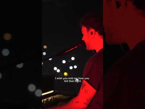 Cian Ducrot - Part of me live moments..🥹 #shorts