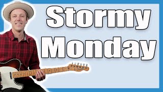 The #1 MUST-KNOW Slow Blues For Guitar | Allman Brothers Band Stormy Monday Guitar Lesson + Tutorial
