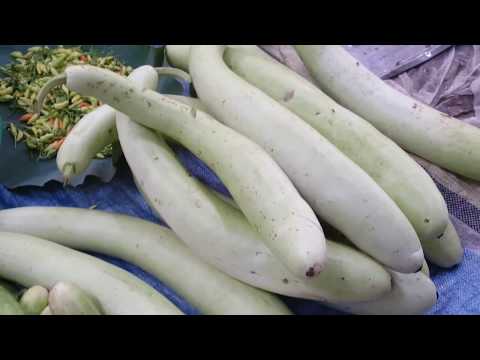 Wet Market In Phnom Penh - Walking Around Cambodian Market Village Food