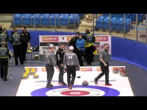 2020 SaskTel Tankard - B Event - Tenetuik vs B.Heidt