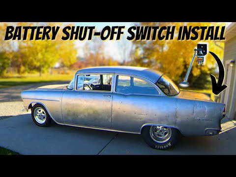 Installing, Wiring, and Testing a NHRA Approved Battery Shut-Off Switch in a Trifive Chevy