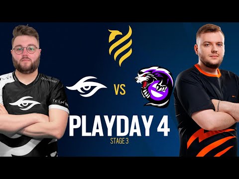 Team Secret VS Outsiders // Rainbow Six European League 2022 - Stage 3 - Playday #4