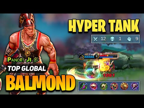 Hyper Balmond Full Tank Build [ Top Global Balmond Best Build ] By Pᴀɴᴅiᴛ Ji 多 - Mobile Legends