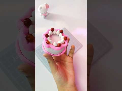 I turned waste box into a cake🎂😱 | Best out of waste craft |#shorts #diy #crafts #handmade #viral