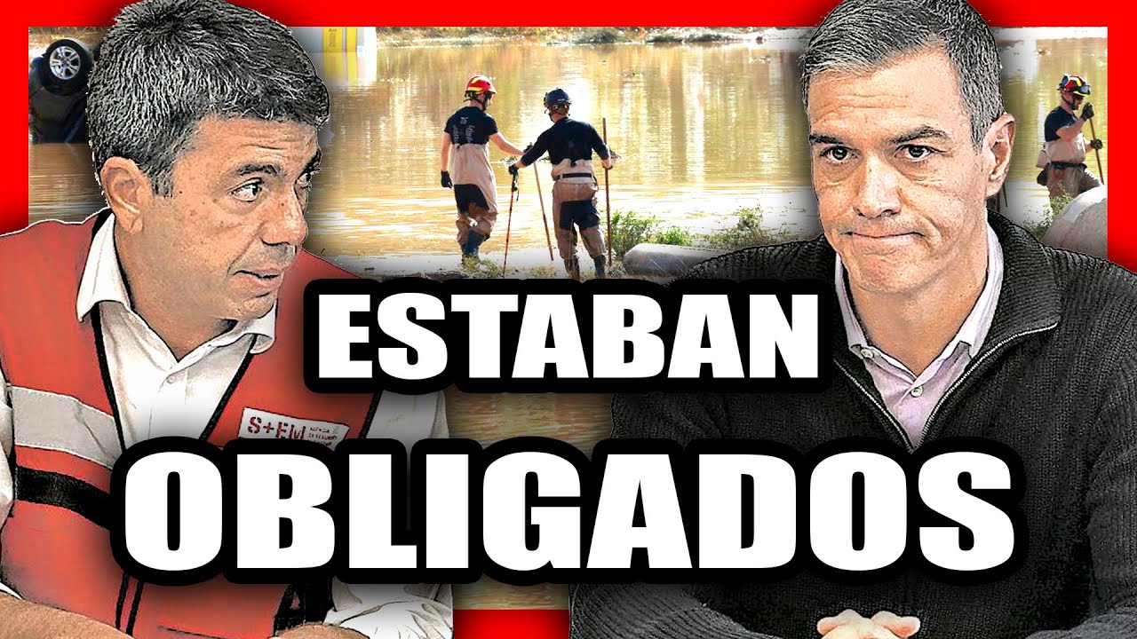 Los ACTOS de SANCHEZ Y MAZÓN en la DANA QUE NO TE CUENTA la TELE