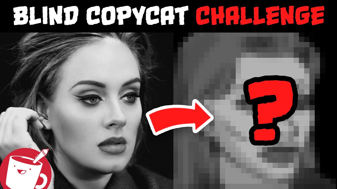 Blind Copycat Drawing Challenge