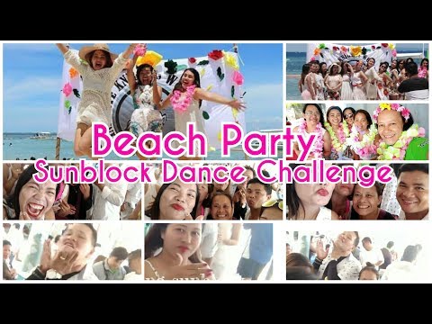 Beach Party 2019 + Sunblock Dance Challenge | Elizabeth Veloso