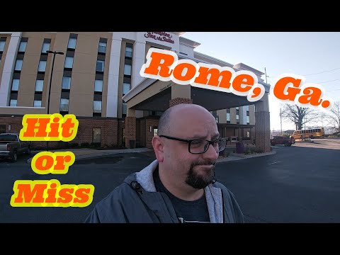 PrimeTravels - Hampton Inn Rome, Georgia - Full Room and Hotel Tour!