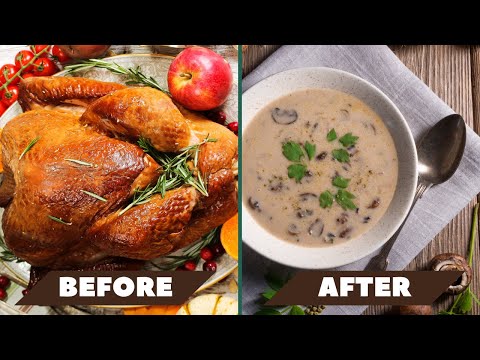 I Transformed My Thanksgiving Leftovers to an AMAZING Keto Turkey Soup in the Slow Cooker!