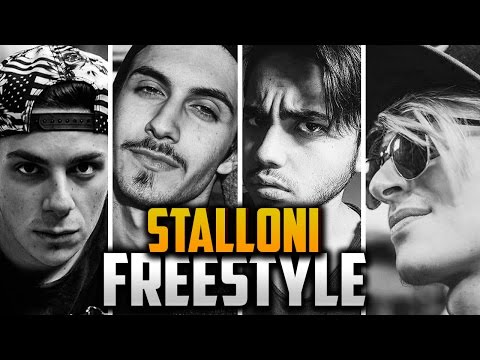 STALLONI FREESTYLE BATTLE #1 - SALMO VUOLE IL FEAT?! [Chakra, Blur, Zano, Frenezy]