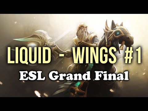 Liquid vs Wings ESL Manila Grand Final Game 1 Dota 2