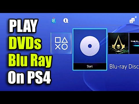 How to play Blu Ray and DVDs on the PS4 | (Control Options & More!)