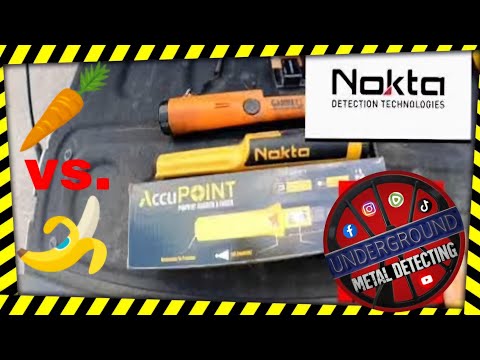 Nokta Accupoint vs. Garrett Pro-Pointer AT - Pinpointer review and In Depth Comparison - 🍌 vs 🥕