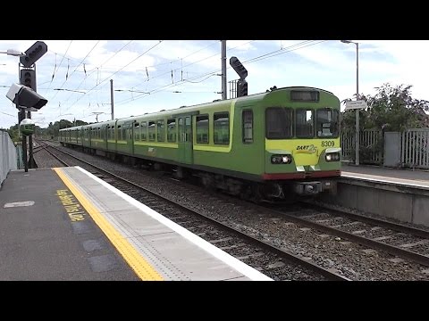 IE 8300 Class Dart Train number 8309 - Clontarf Road, Dublin