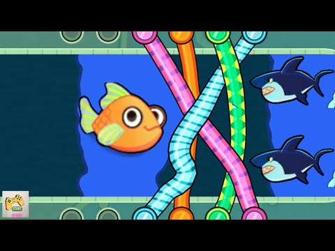 Save The Fish Game Gameplay Fishdom Amazing Attack Fish Dandy Pull The Pin Level (729-733) Complete