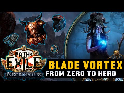 From Zero to Hero - Occultist Cold Blade Vortex - Part 1 | Necropolis | Path of Exile 3.24