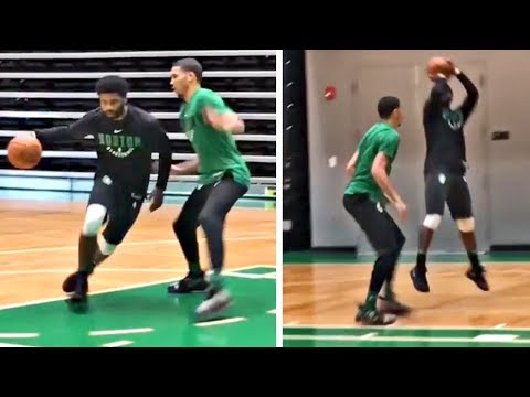 Kyrie Irving Torches Jayson Tatum 1v1 In Celtics Practice