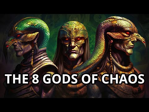 The 8 Primordial Gods of Chaos Who Created the Universe