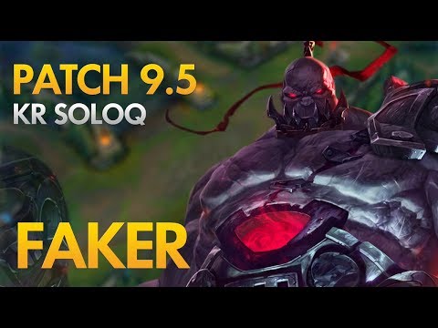 SKT T1 FAKER - Sion Mid Lane