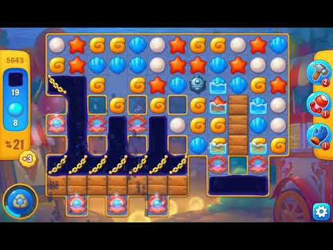 Fishdom 2021 - Level 5643   #playrix #fishdom #gaming