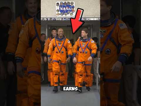 How Much Money Does an Astronaut Earn? #shorts