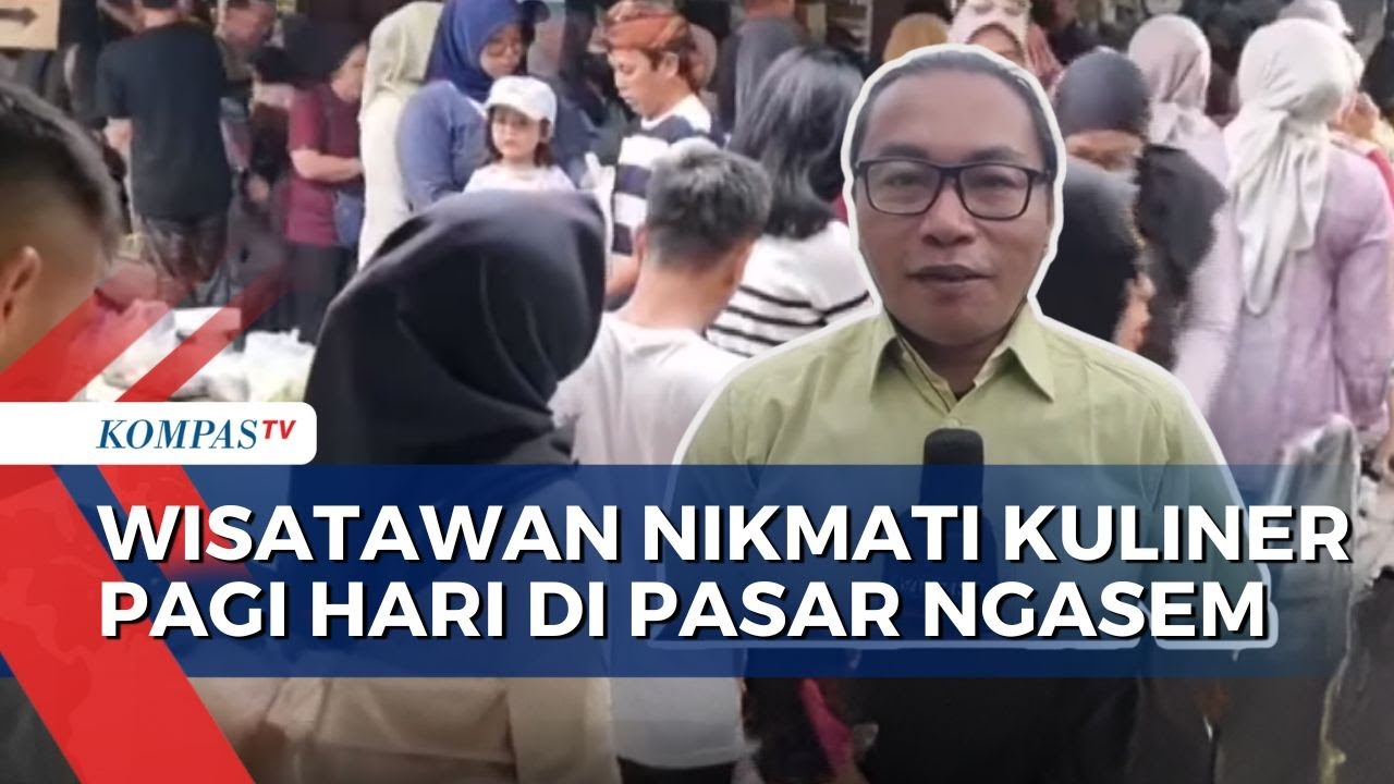 Libur Panjang, Begini Suasana Wisata Kuliner Pagi Hari di Pasar Ngasem Yogyakarta