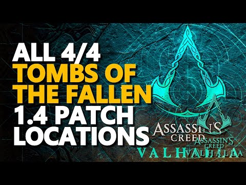 All Tombs of the Fallen Assassin's Creed Valhalla Locations