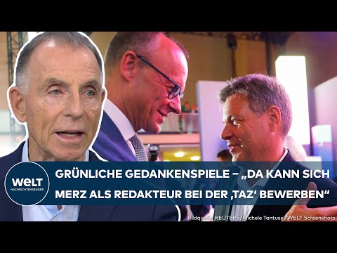 BTW2025: "Merz-Grün"! "Da kann sich Merz als Redakteur bei der ‚taz‘ bewerben" – Söder auf Gegenkurs