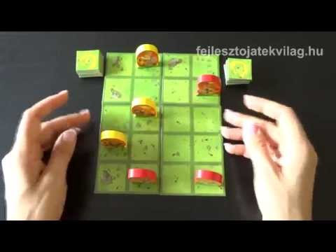 Blue Orange, Attila játékszabály, kétszemélyes stratégiai társasjáték, 8-99 év - Fejlesztő Játék Világ