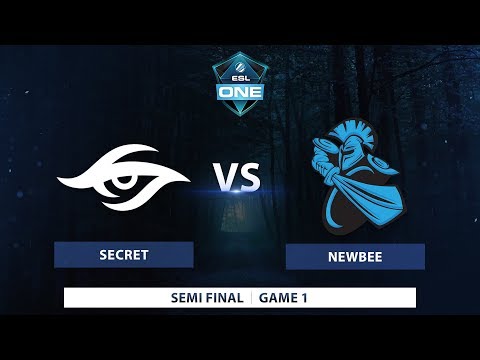 Secret vs Newbee | Game 1 | ESL One Genting 2018