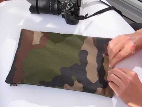 TIPP! RiceQ Bohnensack Stativ halbieren.