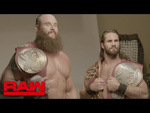 Seth Rollins And Braun Strowman Win WWE Raw Tag Team Titles