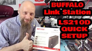 Buffalo Link Station LS210D Quick Setup